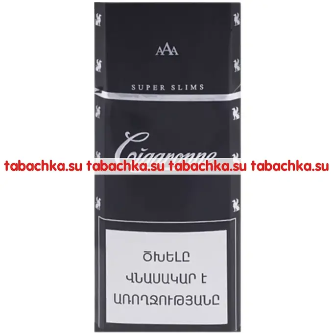 Сигареты Cigaronne Super Slims Black Сигареты Cigaronne Super Slims Black